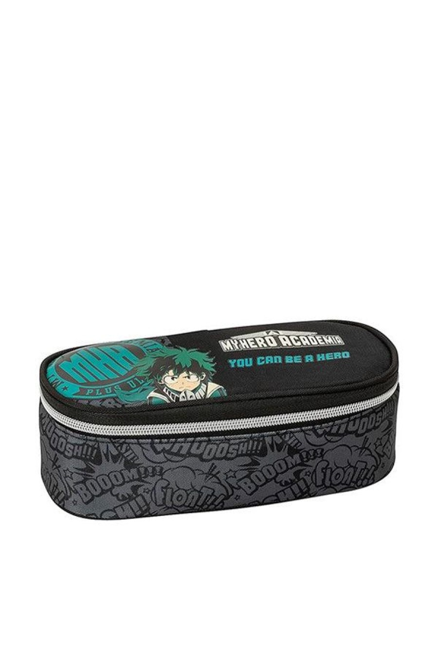 Accessori COMIX | Astuccio Ovale Organizzato My Hero Academia Comix Anime Black