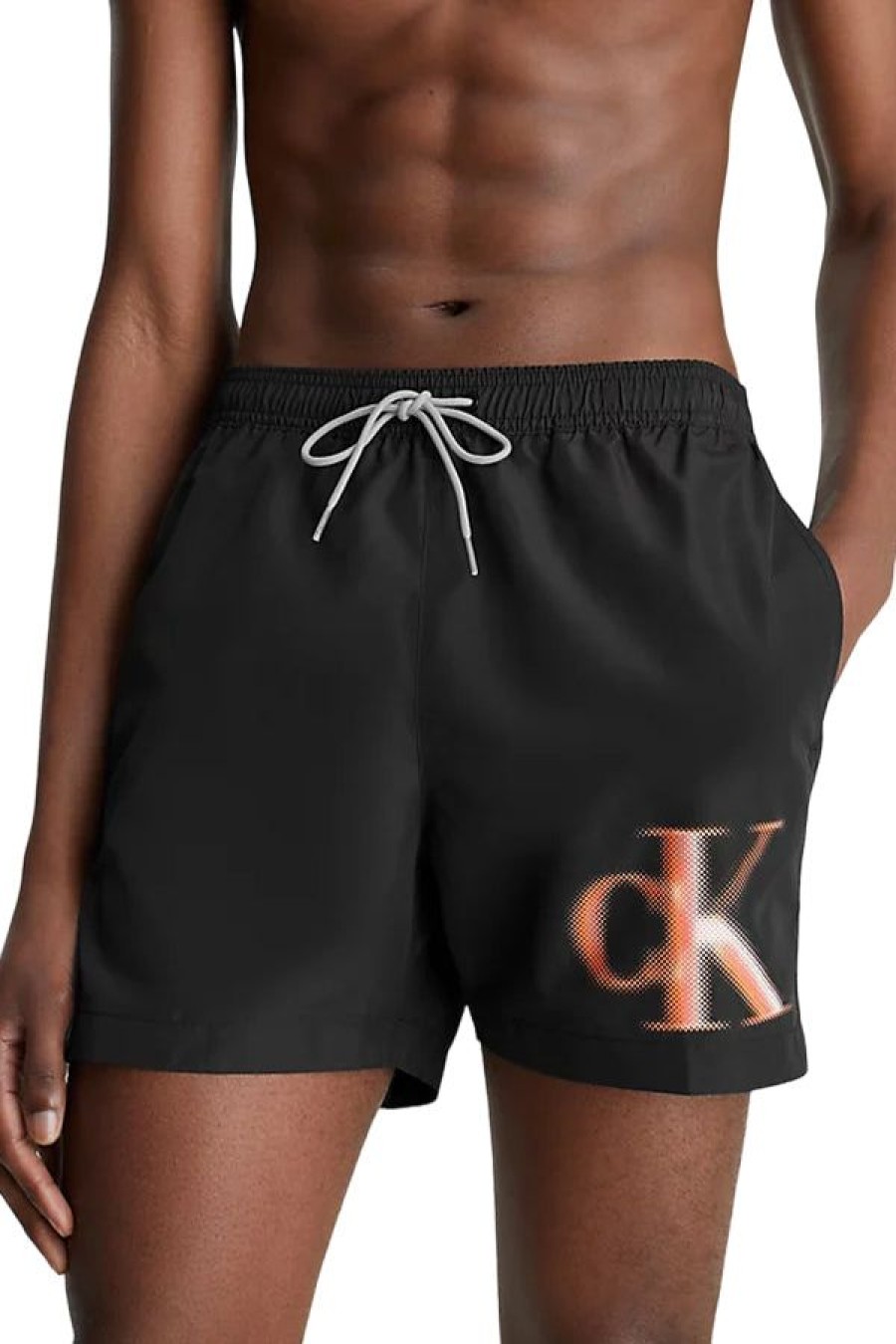 Abbigliamento CALVIN KLEIN | Medium Drawstring-Graphic Pvh Black