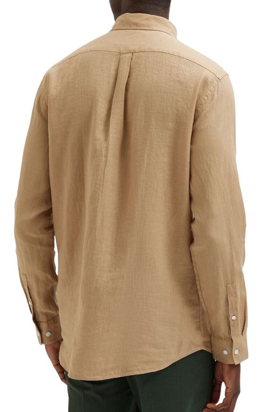 Abbigliamento SELECTED | Slhregkylian-Linen Shirt Ls B Incense