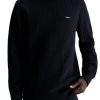 Abbigliamento CALVIN KLEIN | Maglione In Cotone Strutturato Ck Black