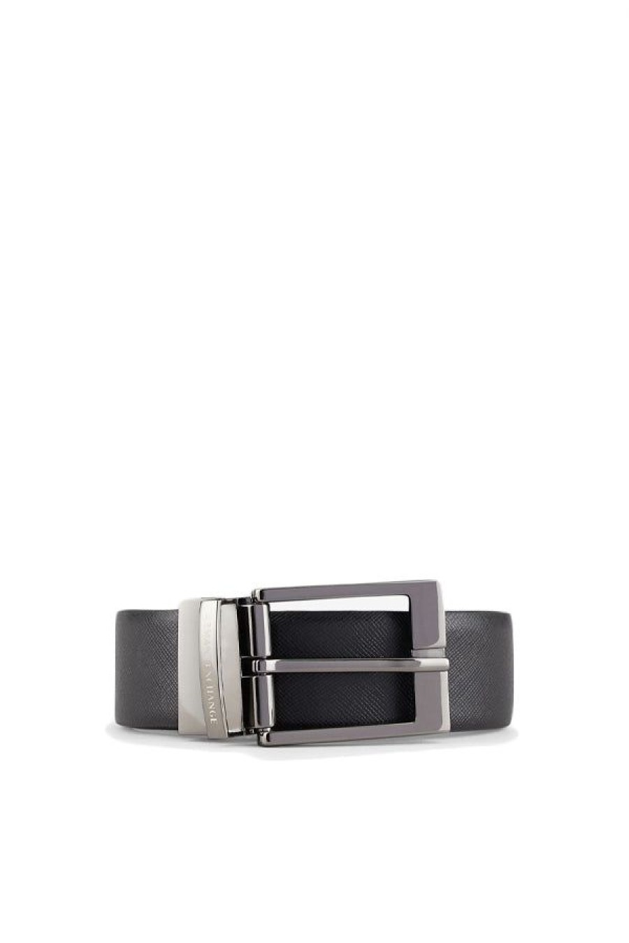 Accessori ARMANI EXCHANGE | Man'S Belt Black/Dark Brown