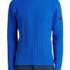 Abbigliamento RRD | Amos Net Turtleneck Knit Blu New Royal