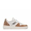 Calzature D.A.T.E. | Court 2.0 V. Calf White-Platinum