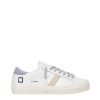 Calzature D.A.T.E. | Hill Low Vintage Calf White-Lilac