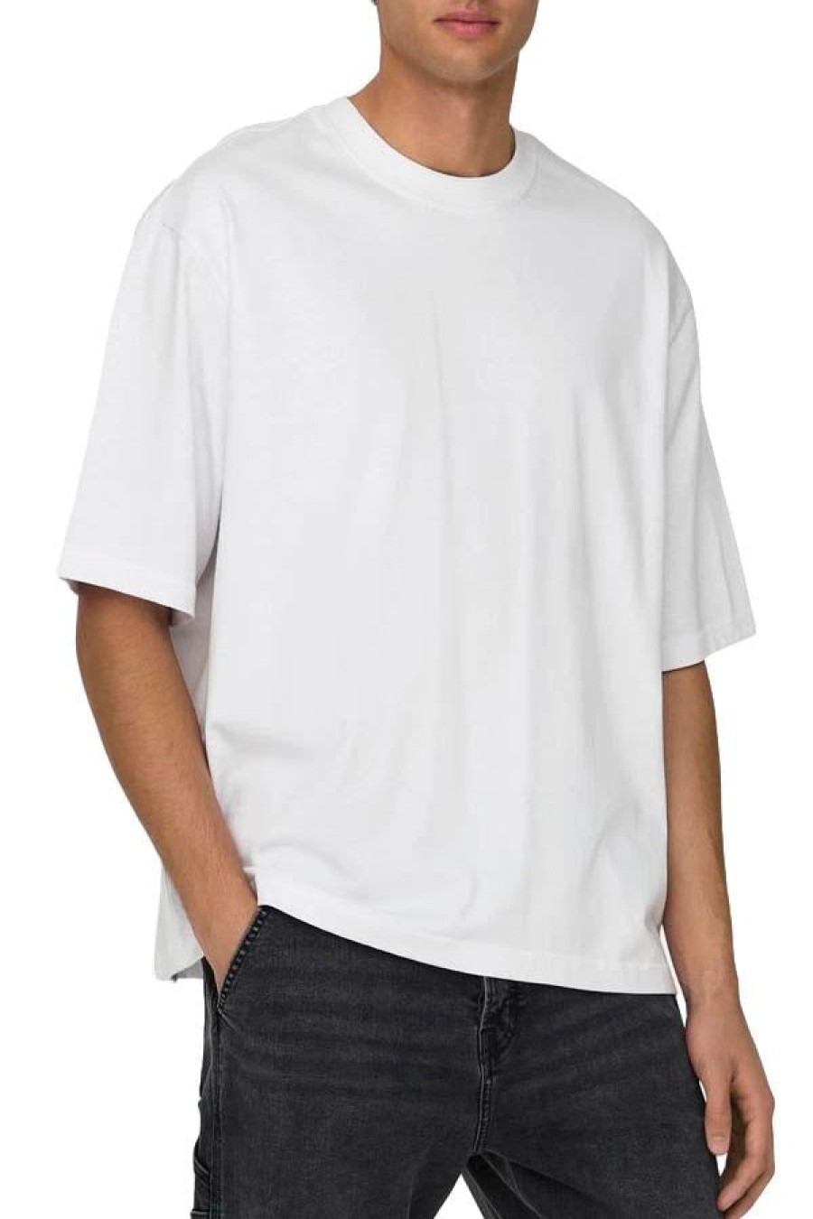 Abbigliamento ONLY & SONS | O-Neck T-Shirt Bright White