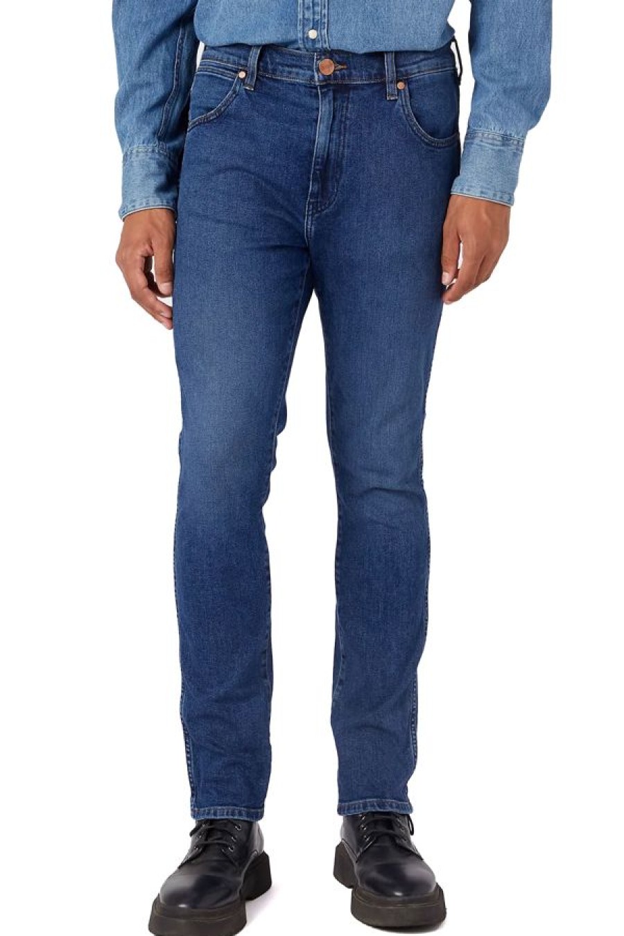 Abbigliamento WRANGLER | Jeans Larston Low Stretch Blue