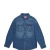 Abbigliamento DIESEL | Ceko Camicia Blu Denim