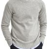 Abbigliamento SELECTED | Slhnewcoban Lambs Wool Crew Neck Medium Grey Melange