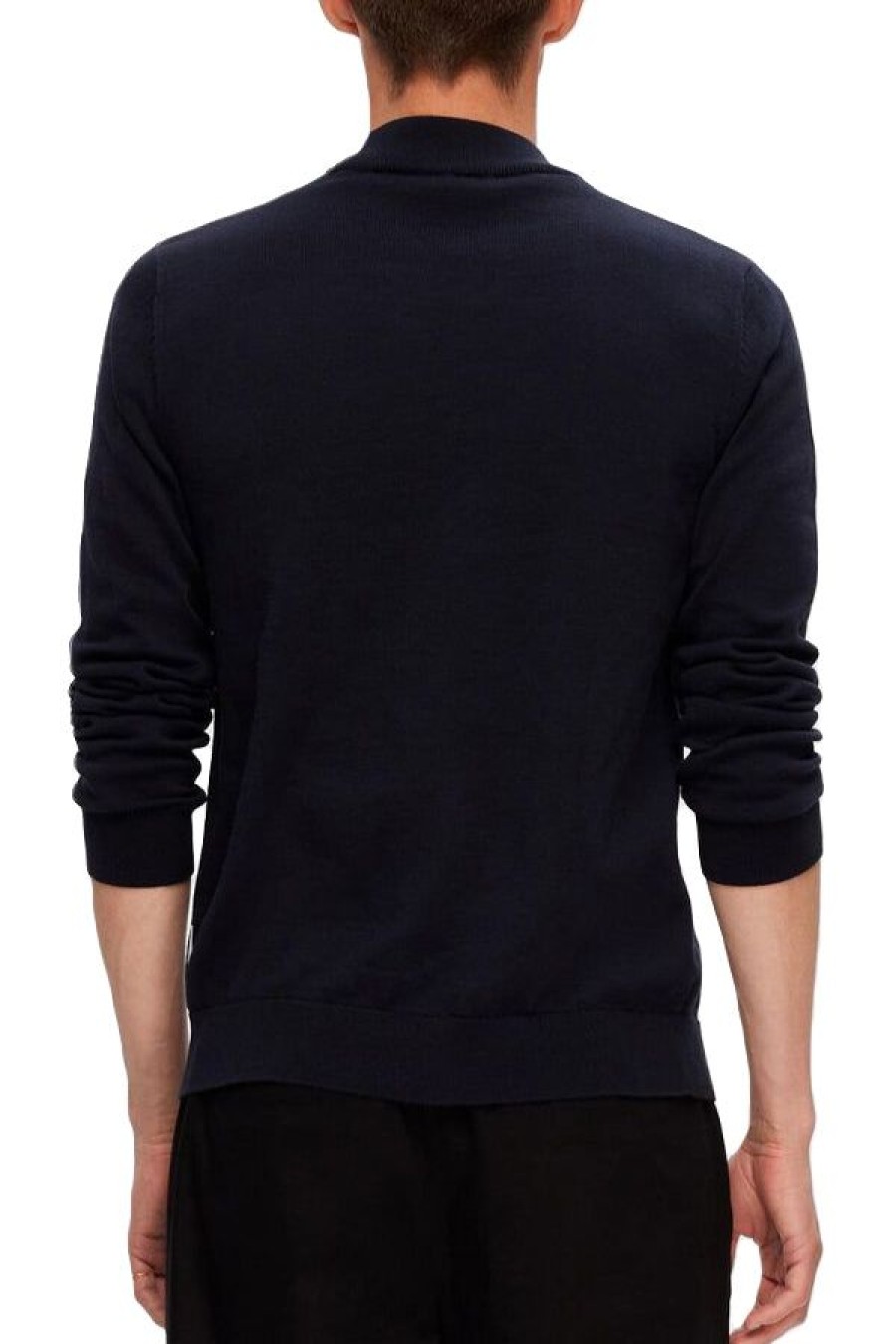 Abbigliamento SELECTED | Slhrobert Ls Knit Mock Neck Sky Captain