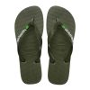 Calzature HAVAIANAS | Brasil Logo Green/Green