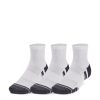 Accessori UNDER ARMOUR | Calze Ua Performance Tech Quarter Unisex - Confezione Da 3 Paia White