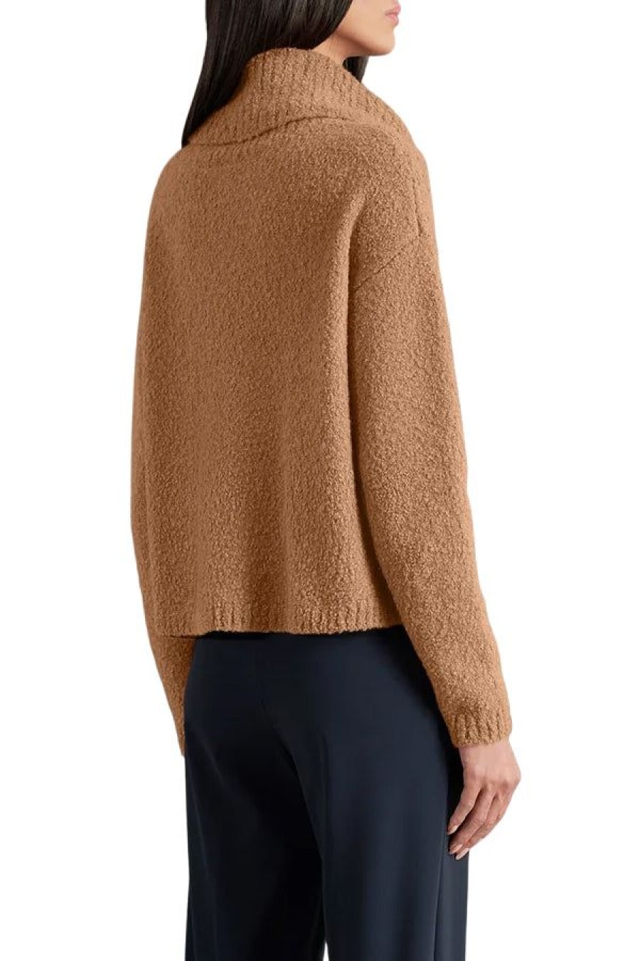 Abbigliamento RRD | Boucle Turtleneck Wom Knit Tortora