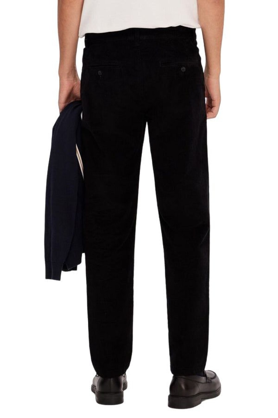 Abbigliamento SELECTED | Pantaloni A Gamba Dritta Black