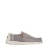 Calzature HEY DUDE | Wally Break Stitch Grey