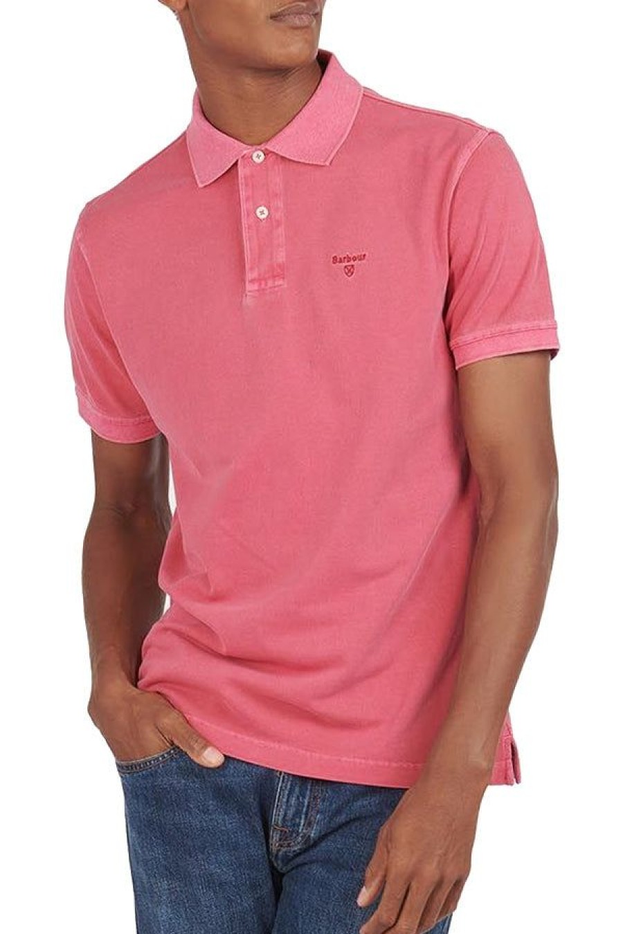 Abbigliamento BARBOUR | Washed Sports Polo Fuscia