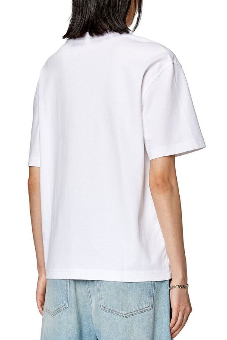 Abbigliamento DIESEL | T-Nlabel-L1 Maglietta White