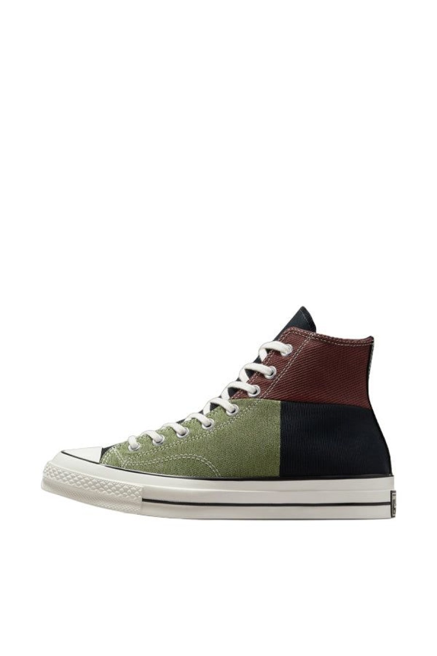 Calzature CONVERSE | Chuck 70 Crafted Patchwork Black/Trolled/Eternal Earth