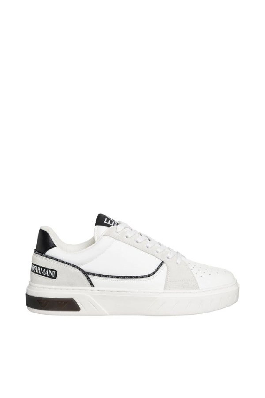 Calzature EA7 | Sneakers Court Premium White+Black