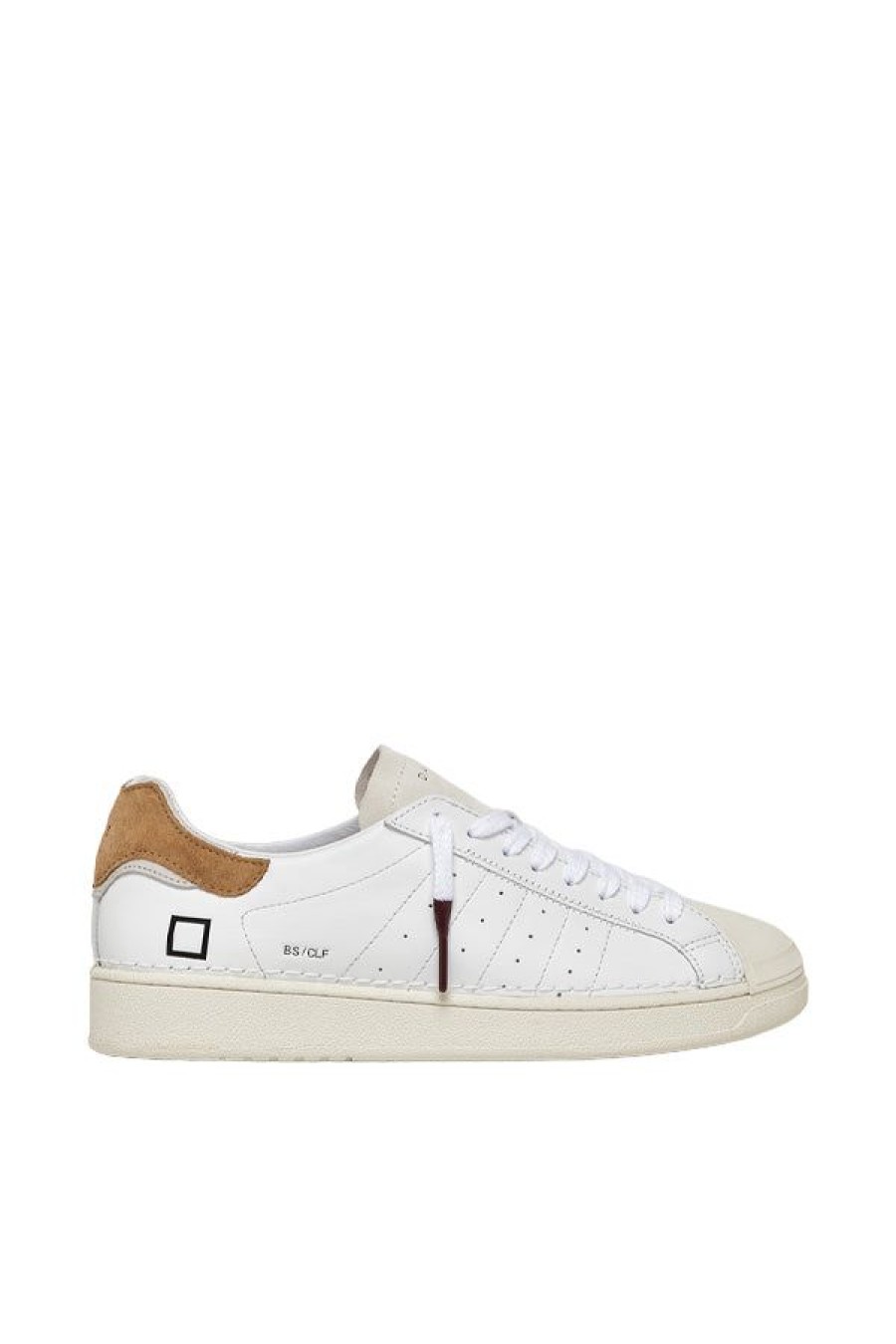 Calzature D.A.T.E. | Base Calf White-Cuoio