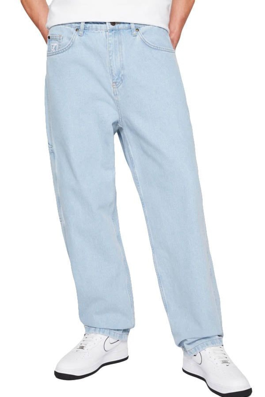 Abbigliamento KARL KANI | Retro Baggy Workwear Denim Light Blue