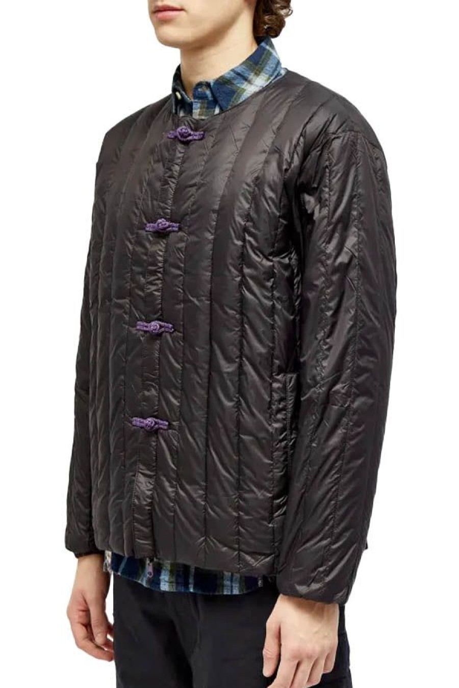 Abbigliamento TAION | Piumino Reversible China Inner Jacket Bkxpurple