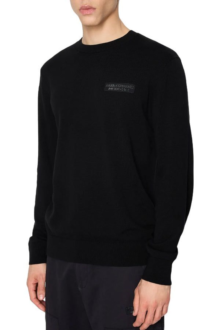 Abbigliamento ARMANI EXCHANGE | Pullover Armani Sustainability Values Black