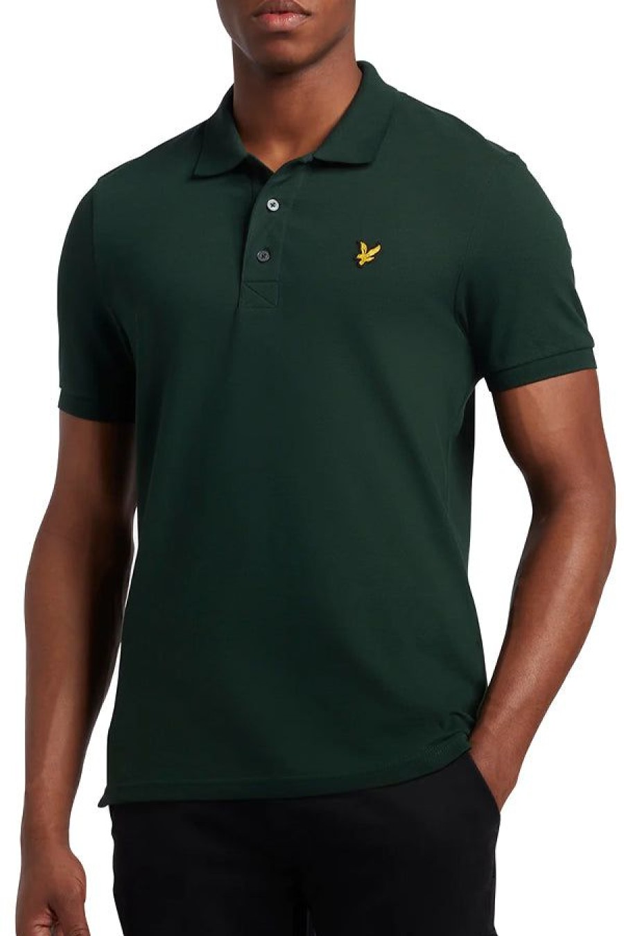 Abbigliamento LYLE & SCOTT | Plain Polo Shirt Dark Green