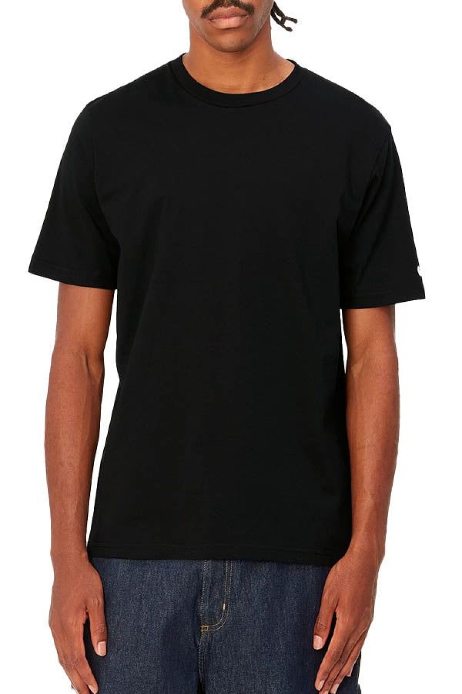 Abbigliamento CARHARTT WIP | S/S Base T-Shirt Black / White