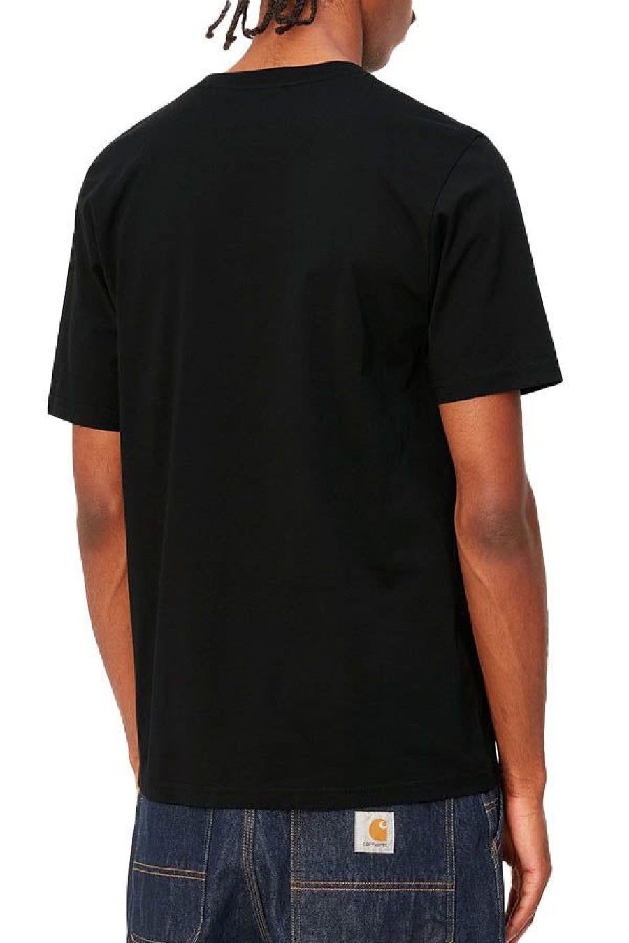 Abbigliamento CARHARTT WIP | S/S Base T-Shirt Black / White