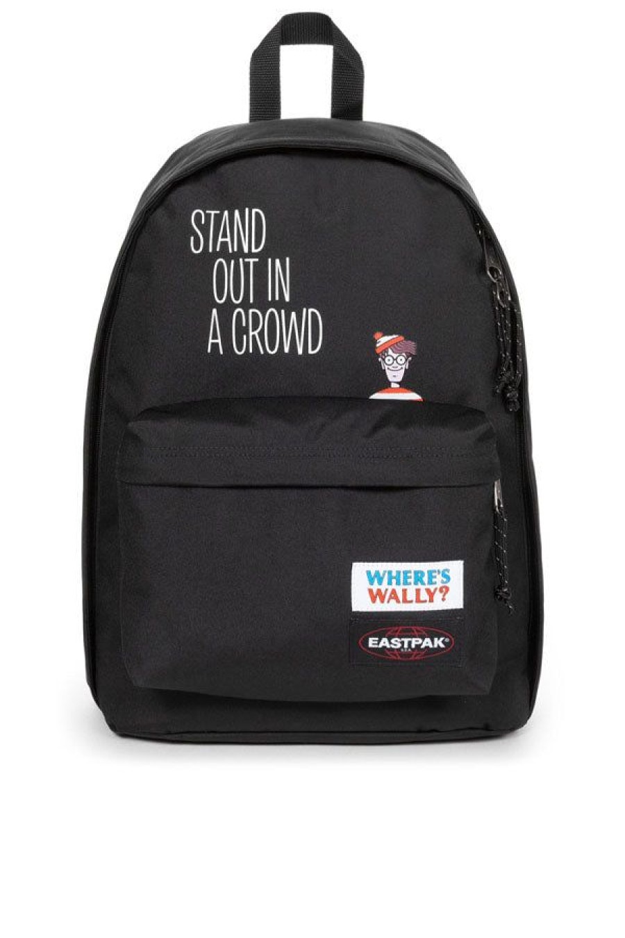 Accessori EASTPAK | Out Of Office Where'S Wally Wally Silk Black