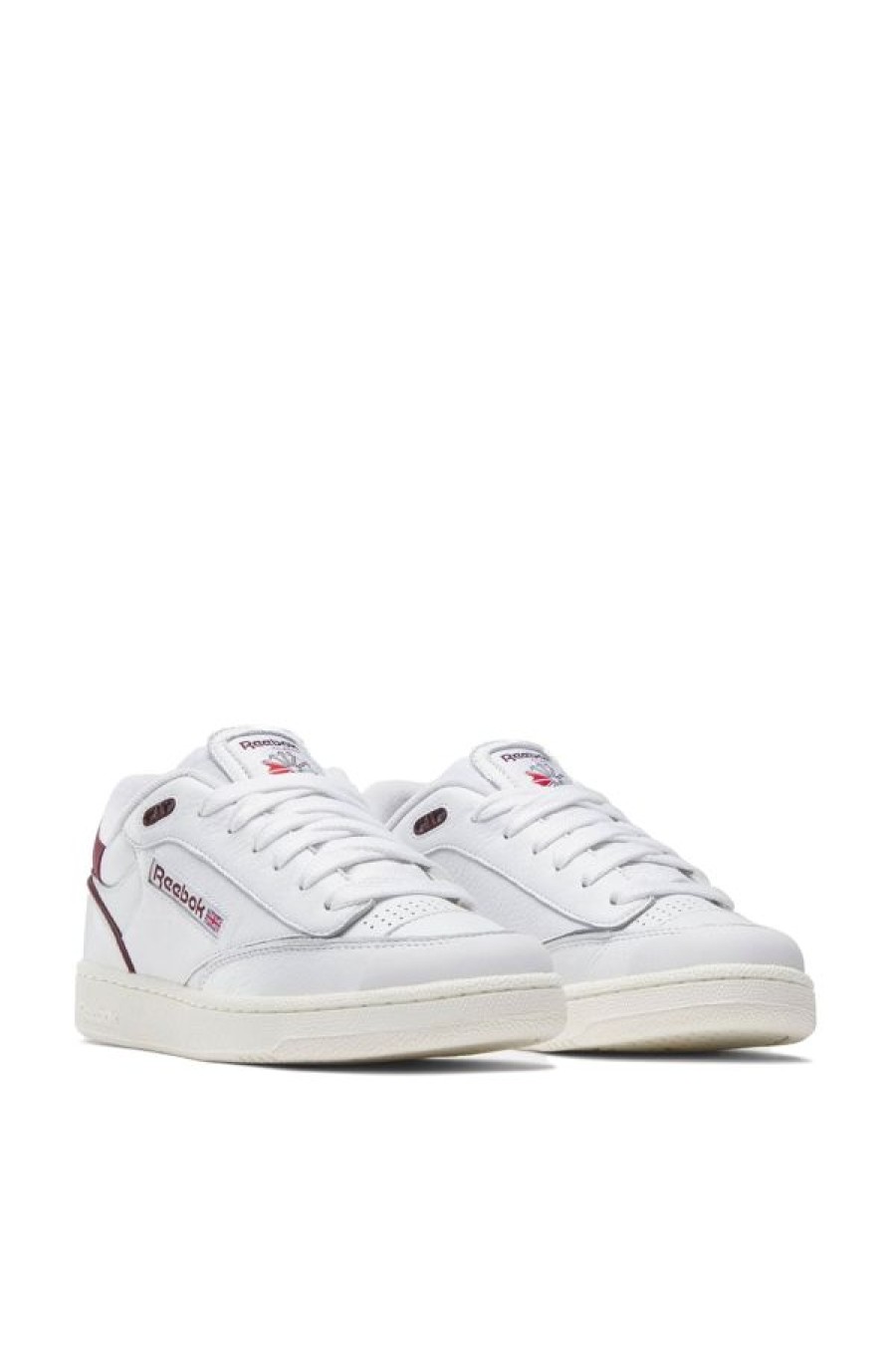 Calzature REEBOK | Sneakers Club C Bulc White/Classic Burgundy/Chalk