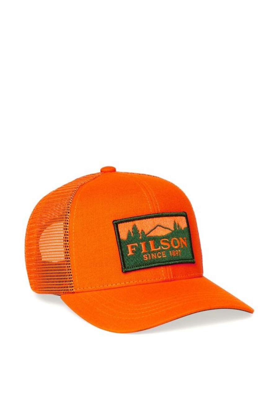 Accessori FILSON | Cappello Logger Mesh Blaze Orange