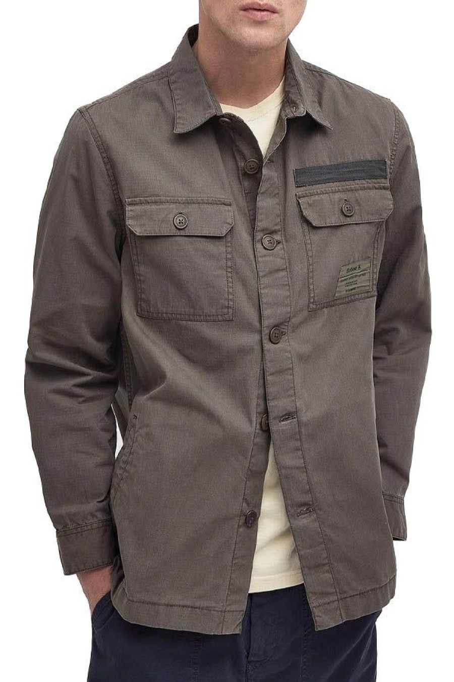 Abbigliamento BARBOUR | Overshirt Bidlam Tarmac