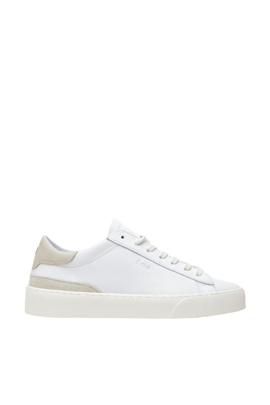 Calzature D.A.T.E. | Sonica Calf White-Beige