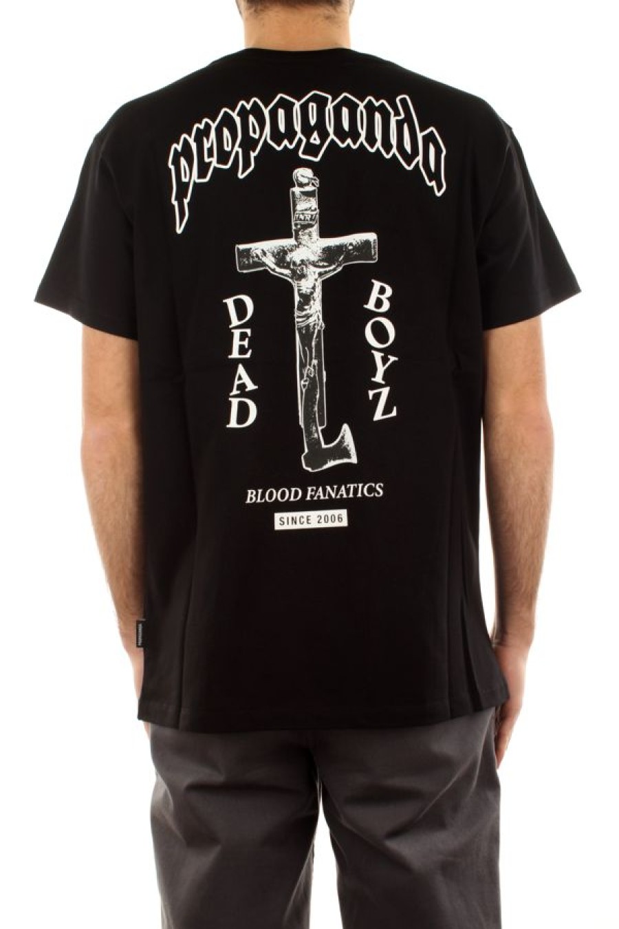 Abbigliamento PROPAGANDA | T-Shirt Crucifix Nero