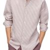 Abbigliamento SELECTED | Slhregpure-Linen Shirt Ls Button Down Wistful Mauve