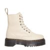 Calzature DR. MARTENS | Stivali Platform Jadon Iii In Pelle Pisa Parchment Beige Pisa