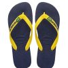 Calzature HAVAIANAS | Brasil Logo Navy Blue/Citrus Yellow