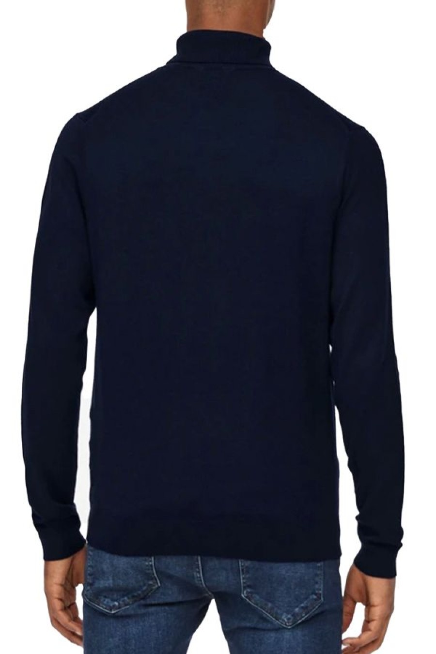 Abbigliamento ONLY & SONS | Roll Neck Knitted Pullover Dark Navy