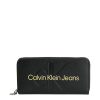 Accessori CALVIN KLEIN JEANS | Sculpted Mono Zip Around Mono Fashion Black