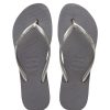 Calzature HAVAIANAS | Hav. Slim Platform Steel Grey