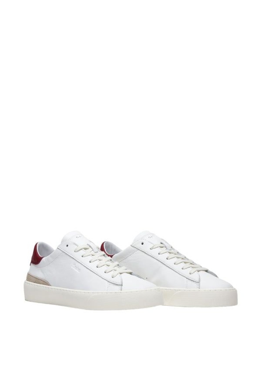 Calzature D.A.T.E. | Sonica Calf White-Bordeaux