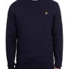 Abbigliamento LYLE & SCOTT | Brushed Back Crew Neck Dark Navy