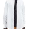 Abbigliamento CALVIN KLEIN | Poplin Stretch Slim Shirt White