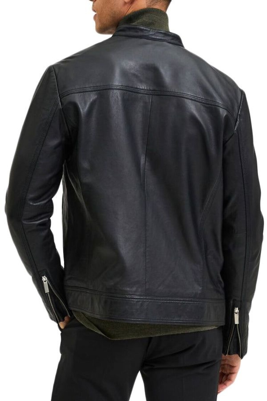 Abbigliamento SELECTED | Slharchive Classic Leather Jkt Black