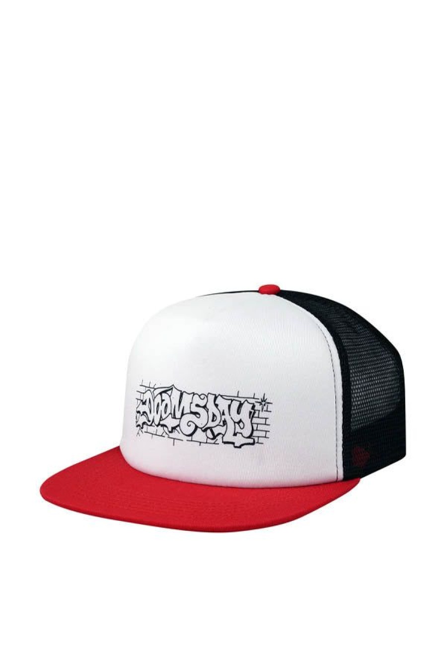 Accessori DOOMSDAY | Cappello Attitude Trucker Hat Black/Red