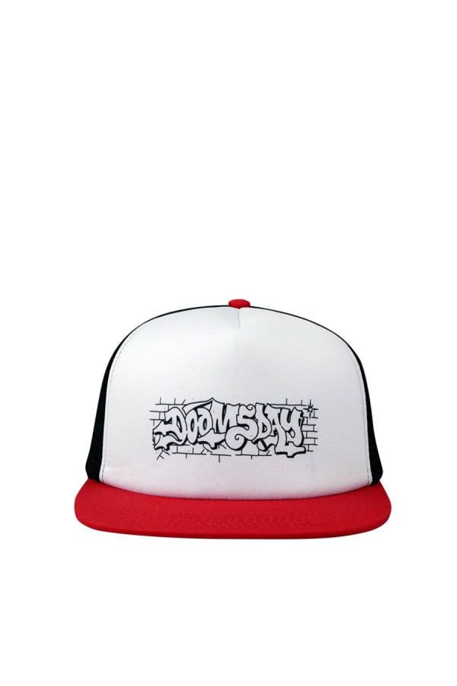 Accessori DOOMSDAY | Cappello Attitude Trucker Hat Black/Red