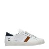 Calzature D.A.T.E. | Hill Low Calf White-Blue