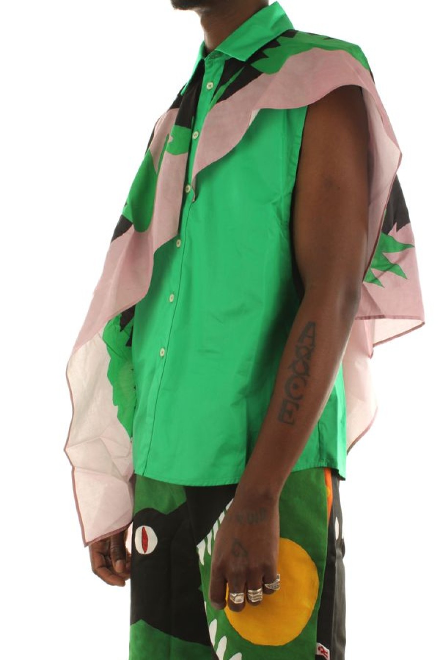 Abbigliamento WALTER VAN BEIRENDONCK | Art Shirt Fern Green