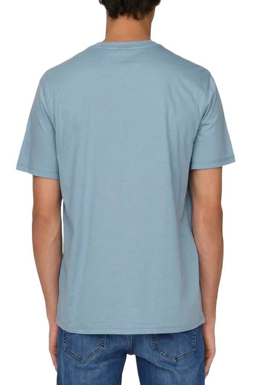 Abbigliamento ONLY & SONS | Relaxed Fit Round Neck T-Shirt Glacier Lake